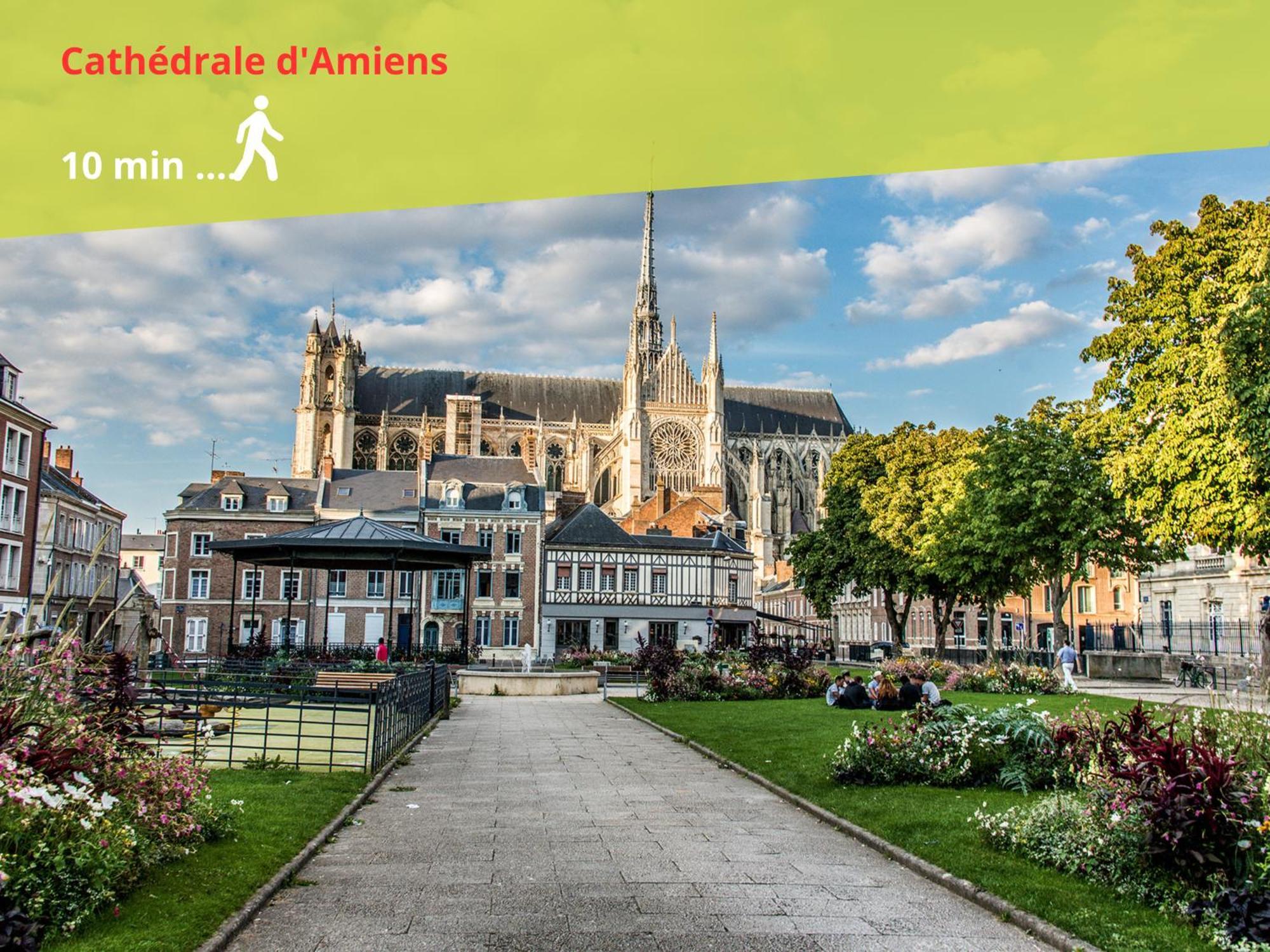 Maison Cosy Centre Gare Amiens Exterior foto